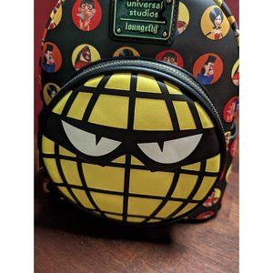 Loungefly Backpack Universal Despicable Me Vicious 6 Minions Villain Con NWT